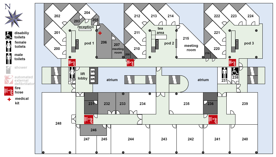 Map of Jack Erskine